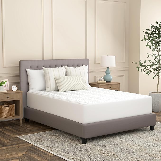 Sealy Flex Bamboo Mattress Cover Protector, King- PerfectGrip Stretch Sidewalls Fitted, Waterproof