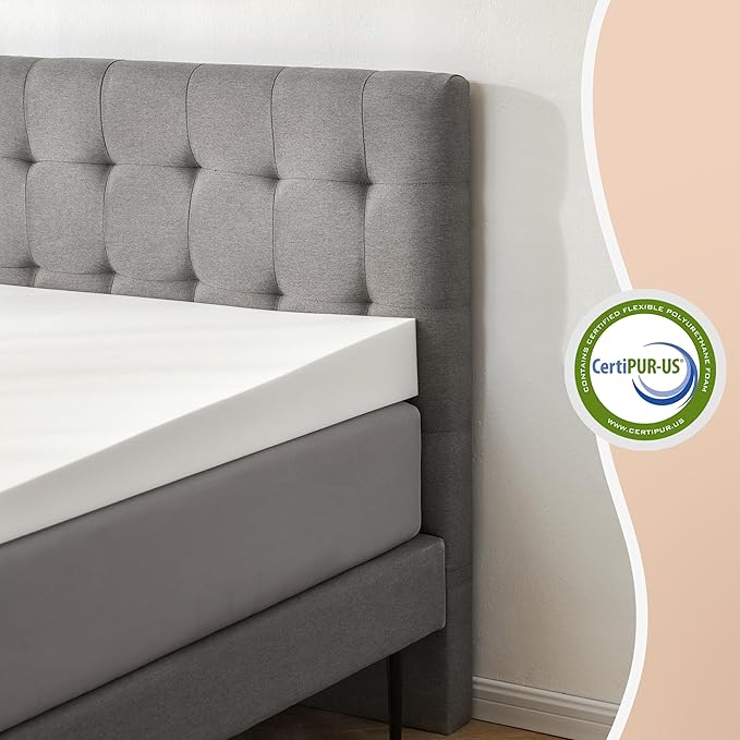 Mattress Wedge Only, 5-Inch King Inclined Bed Wedge Mattress Topper for Acid Reflux, GERD, Neck & Back Pain, Snoring, Adjustable Elevator Under Mattress Support for Bedroom