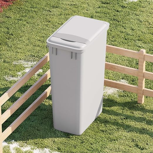 Dowell 50Qt Wastebasket Trash Can Garbage Container, for Home/Kitchen/Office, Grey - (Can Only) 1PC - Image 6