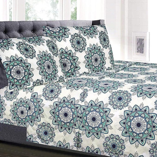 Queen Size Bed Sheets - Breathable Luxury Sheets with Full Elastic & Secure Corner Straps Built In - 1800 Supreme Collection Extra Soft Deep Pocket Bedding Set, Sheet Set, Queen, Ashley