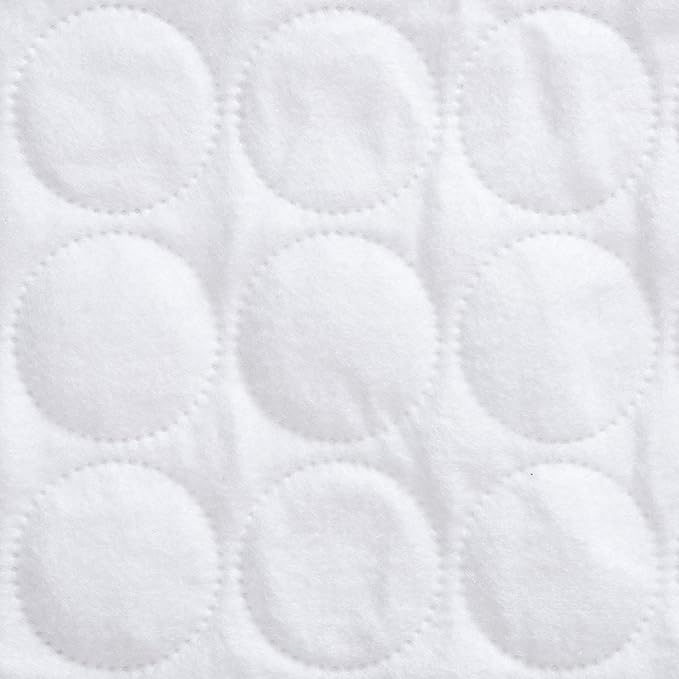 HALO BassiNest Protective Waterproof Cover for Bassinet Pad, White