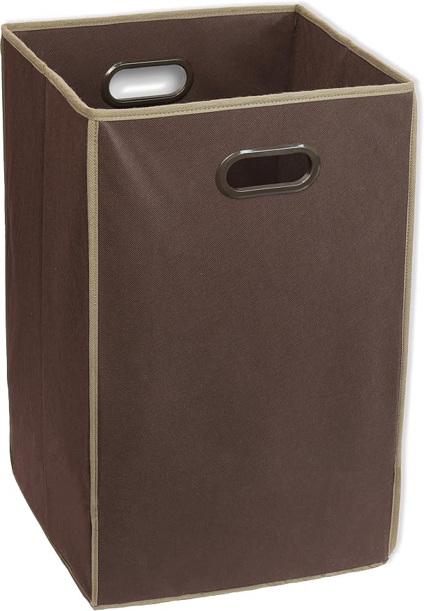 Simple Houseware Foldable Closet Laundry Hamper Basket, Brown by SimpleHouseware