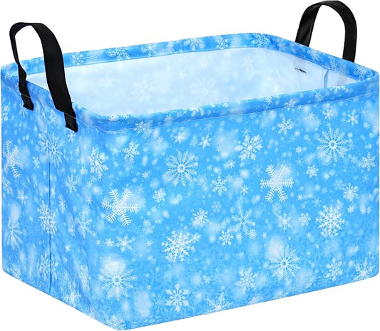 MAIZMZ Girls Storage Basket Kids Gift Storage Bins Foldable Closet Organizer Cube Baby Nursery Hamper Waterproof Clothes Toy Bin Book Shelf Party Decor by Unknown