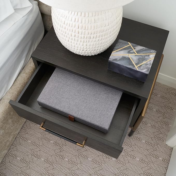 ZICOTO Decorative Photo Storage Box with Lid - A Beautiful Linen Organizer Perfect to Safely Store Your Pictures, Documents, Scrapbooking Supplies, Keepsakes and Other Memories in Style - Image 5