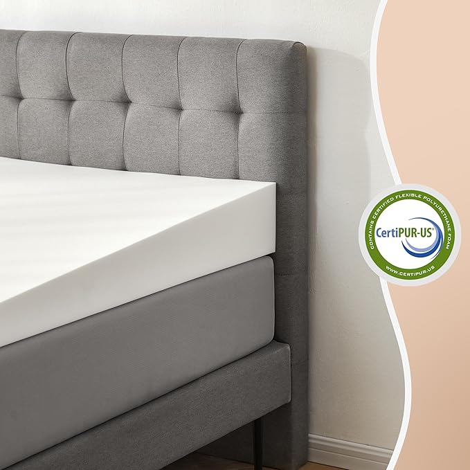 Mattress Wedge Only, 7-Inch Full Inclined Bed Wedge Mattress Topper for Acid Reflux, GERD, Neck & Back Pain, Snoring, Adjustable Elevator Under Mattress Support for Bedroom
