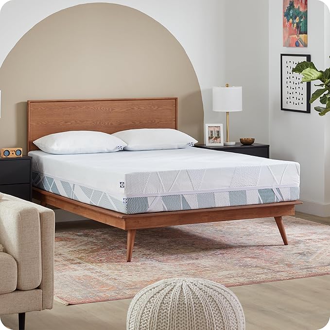Sealy Dreamlife 3” Gel Memory Foam Full Mattress Topper with Cooling Cover, SealyComfort Gel Foam, SealyCool Stretch Knit Cover with Corner Straps