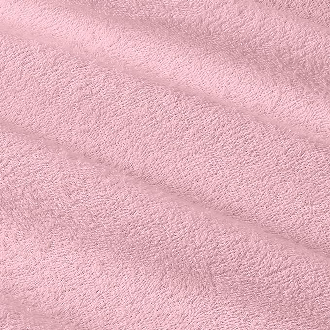 Utopia Bedding Waterproof Mattress Protector, Premium Terry Mattress Cover 200 GSM, Breathable, Fitted Style with Stretchable Pockets (Pink, Crib)