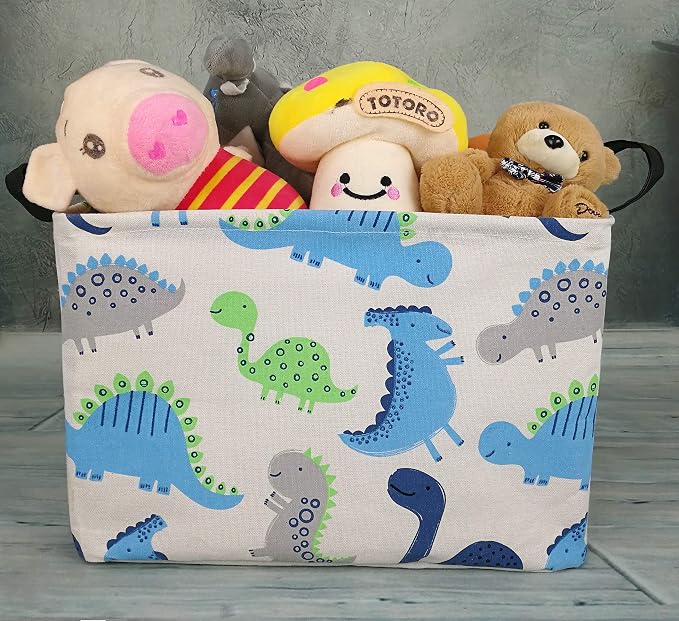 MAIZMZ Rectangular Storage Basket Collapsible Organizer Bin Waterproof Toy Box for Organizing Home/Dorm/Kitchen/Pet/Office/Closet/Shelf/Gift Baskets - Image 3