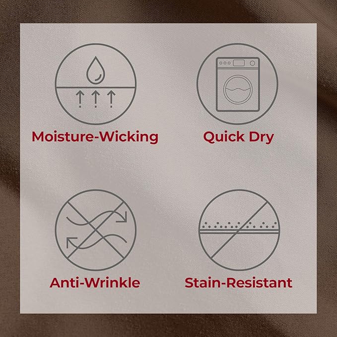 Mellanni Extra Deep California King Sheets - 4 PC Iconic Collection Bedding - Hotel Luxury, Ultra Soft, Cooling Bed Sheets - Wrinkle, Fade, Stain Resistant (Cal King, Brown)