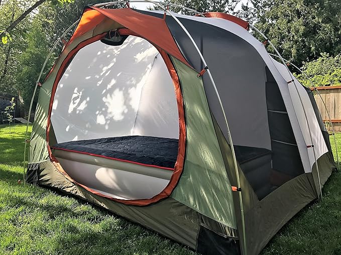 Alki Twilight Thermal Mattress Topper - Indoor or Outdoor Sleeping Pad Cover - Twin Mattress Topper - Insulated to Keep You Warm Naturally - Great for Camping, Hiking, Outdoors - 75 x 38 Inches